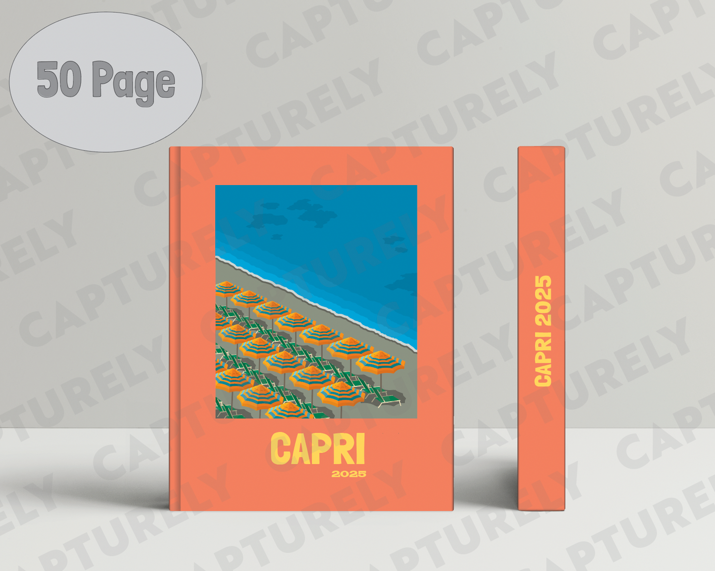 Capri cover photobook - 50 pages