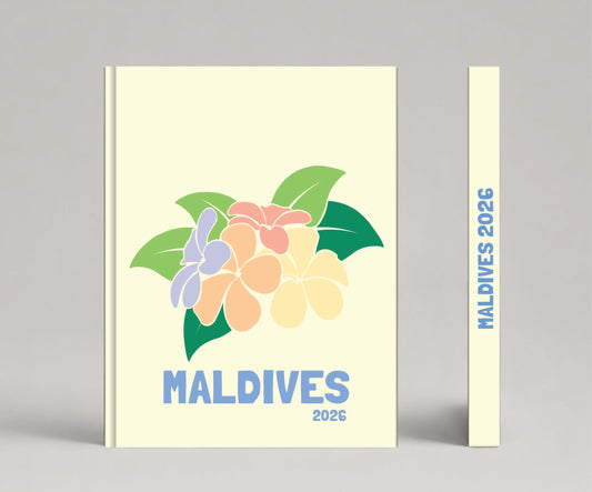 Maldives cover photobook - 100 pages