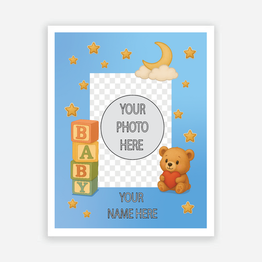 Baby photo book covers
