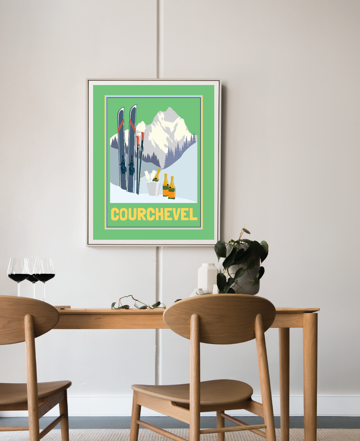 Courchevel poster