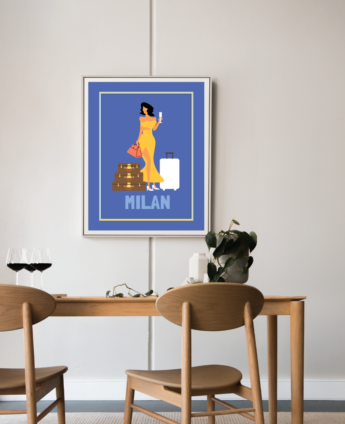 Milan poster