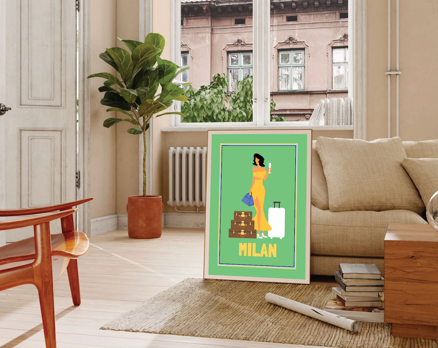 Milan poster