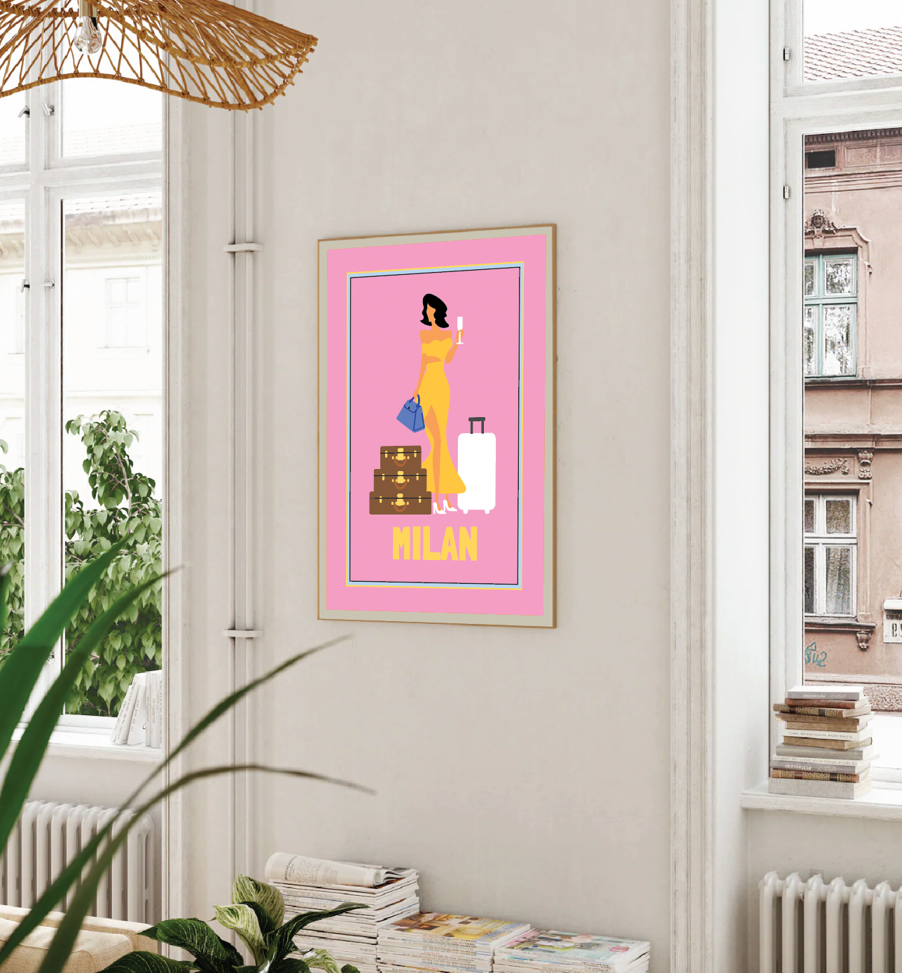 Milan poster