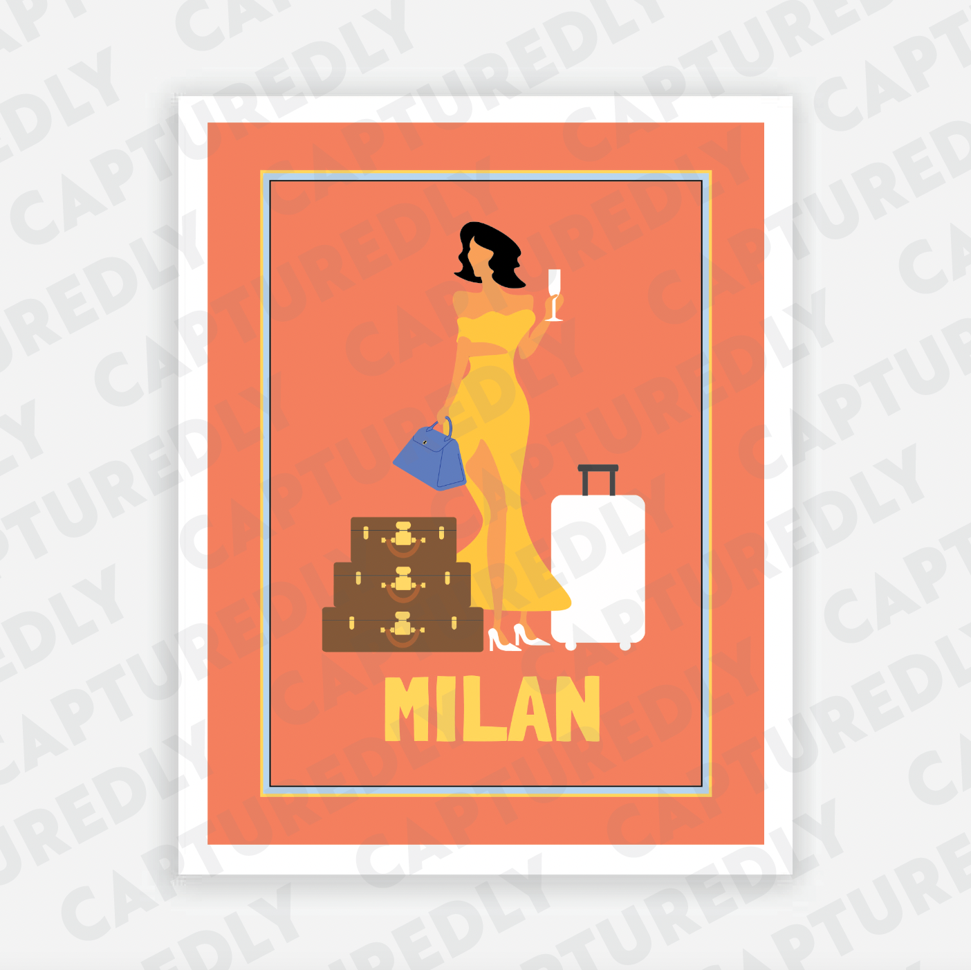 Milan poster