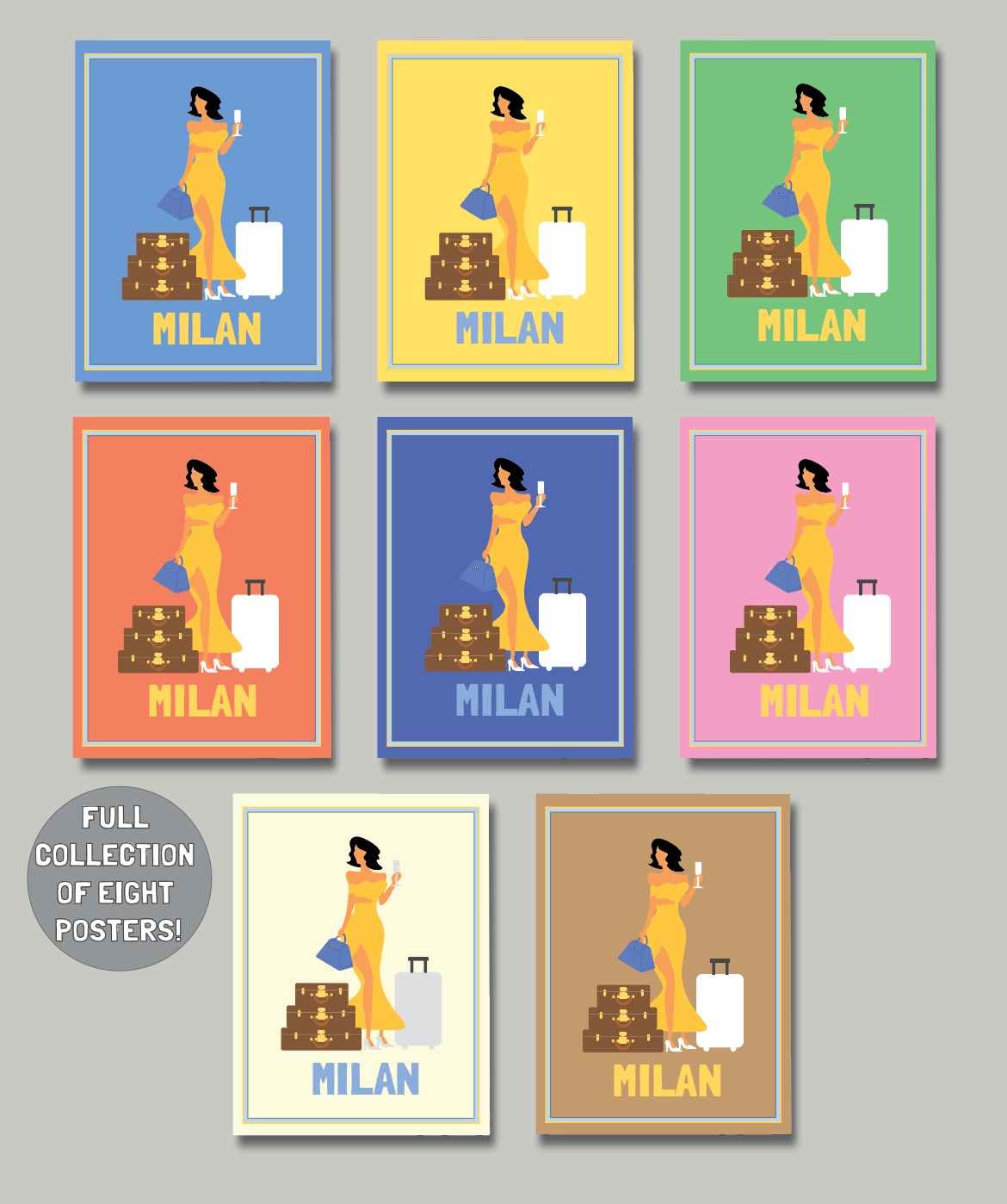 Milan poster