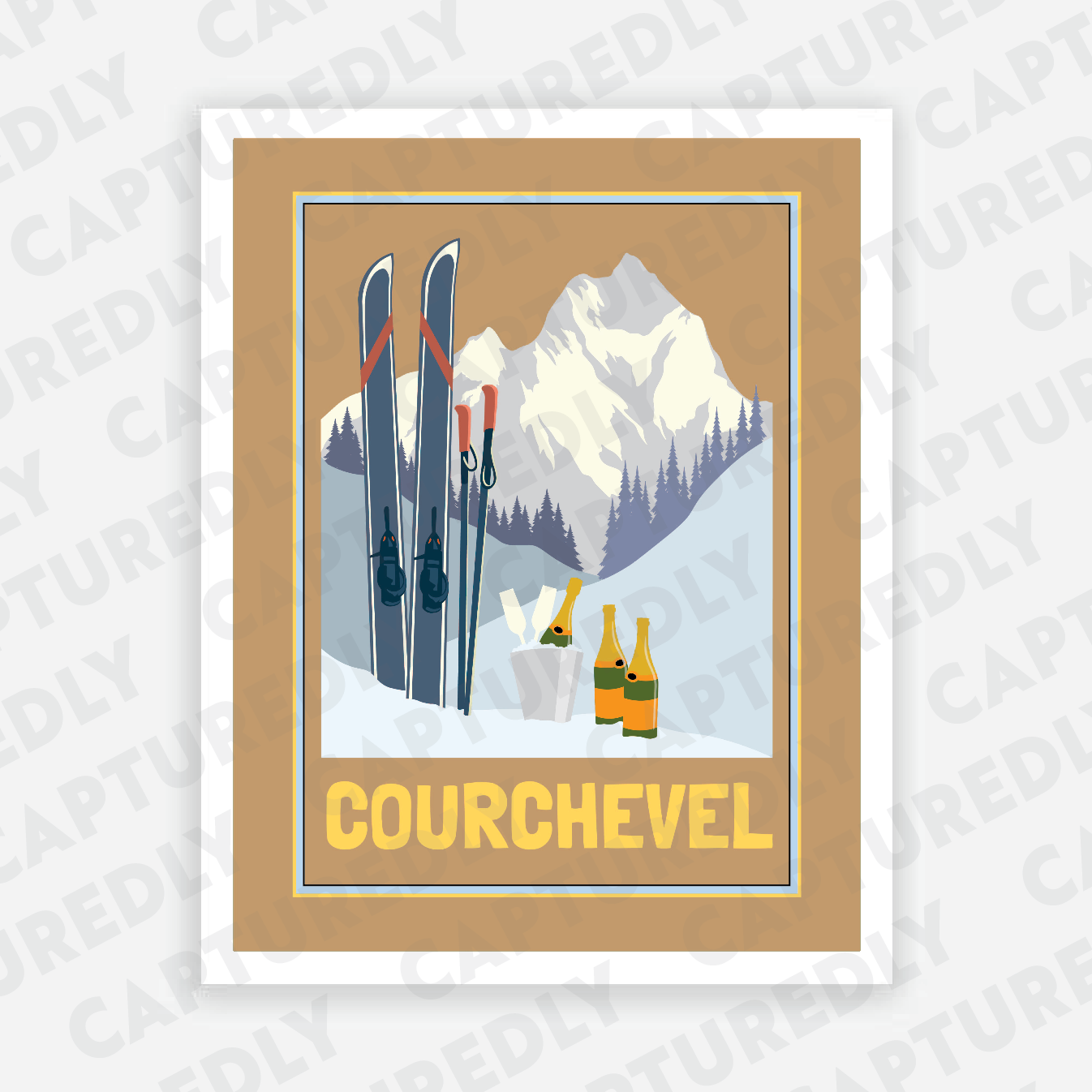Courchevel poster