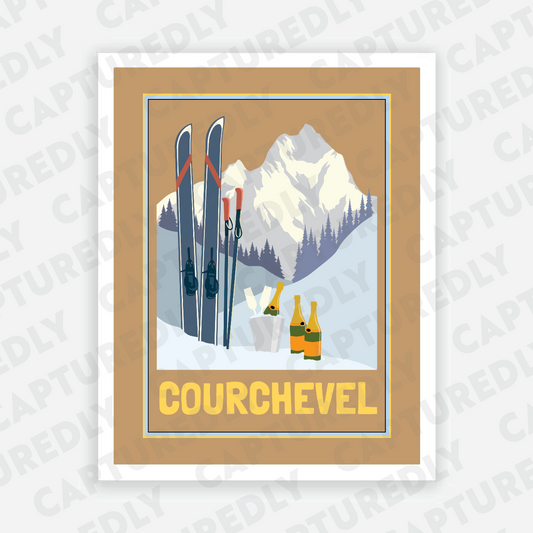 Courchevel poster