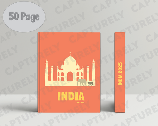 India cover photobook - 50 pages