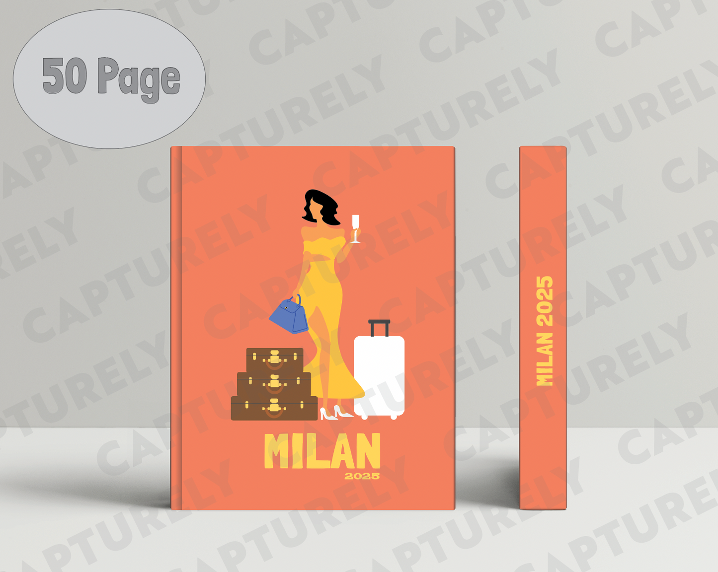 Milan cover photobook - 50 pages