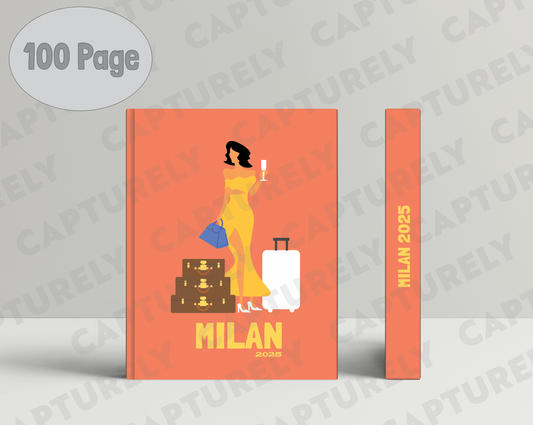 Milan cover photobook - 100 pages