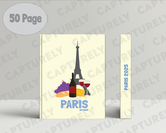 Paris cover photobook - 50 pages