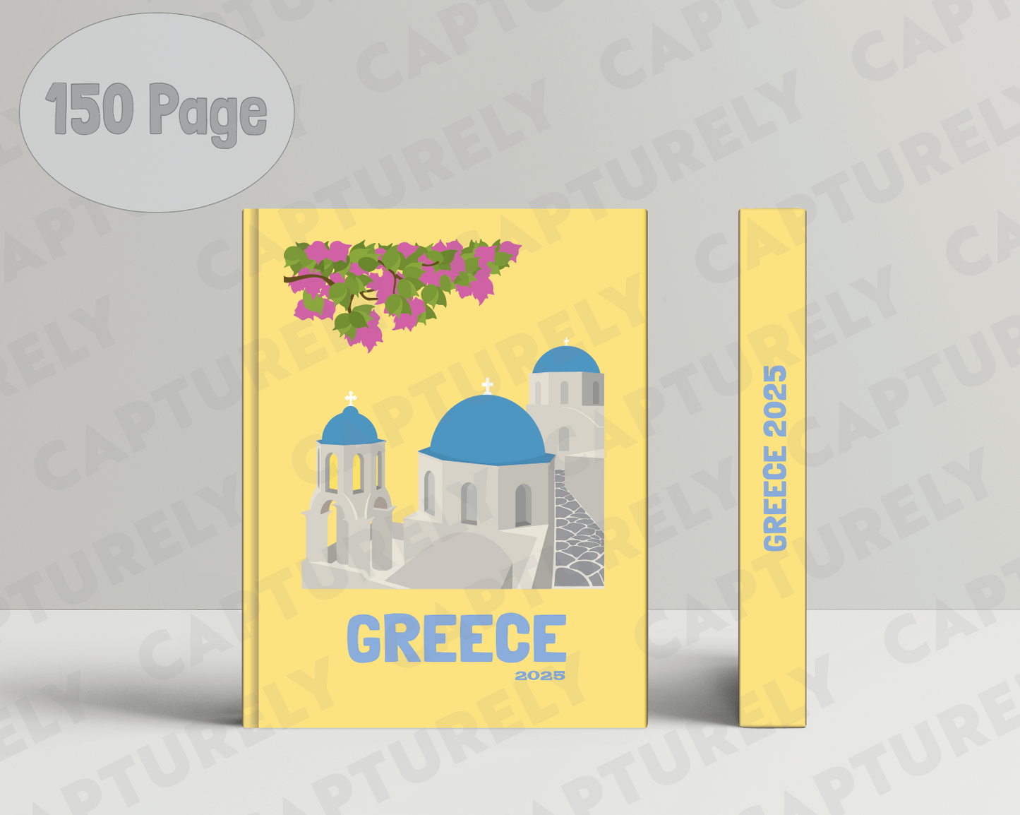 Greece cover photobook - 150 pages