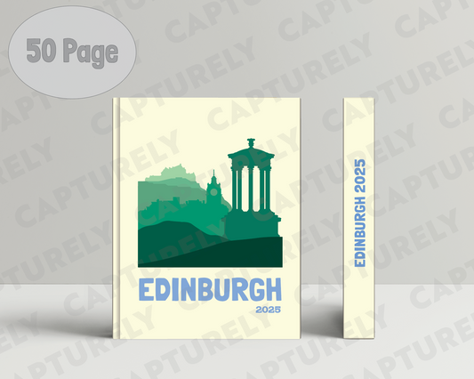 Edinburgh cover photobook - 50 pages