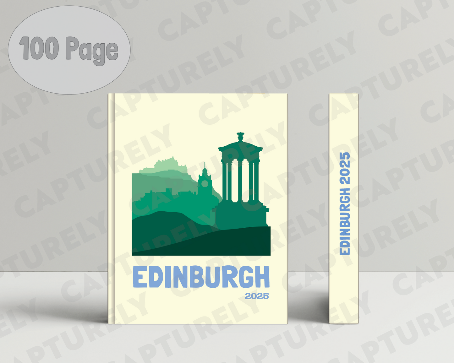 Edinburgh cover photobook - 100 pages