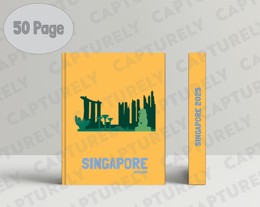 Singapore cover photobook - 50 pages