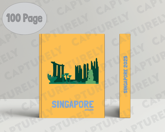 Singapore cover photobook - 100 pages