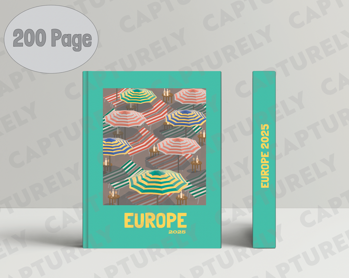 Europe cover photobook - 200 pages