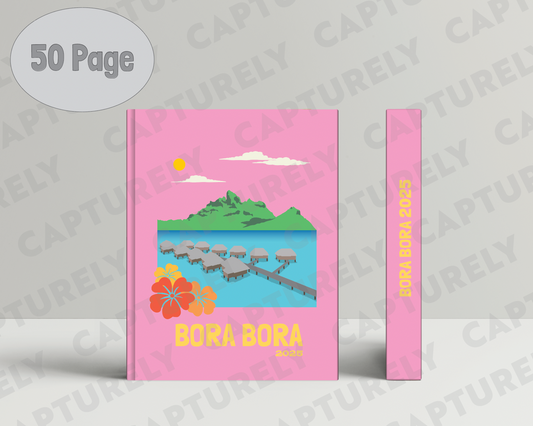 Bora Bora cover photobook - 50 pages
